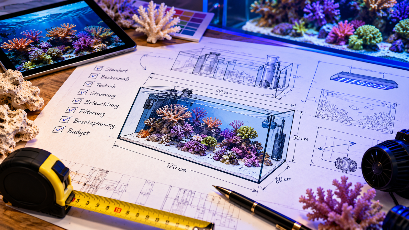 Meerwasseraquarium richtig planen