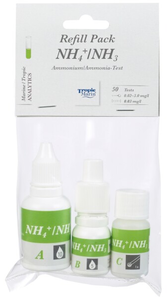 Tropic Marin Nachfüllpackung Ammonium-Test Meerwasser/Süßw.