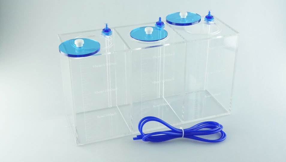 Aquarioom Flüssigkeitsbehälter 3 x 1,5L