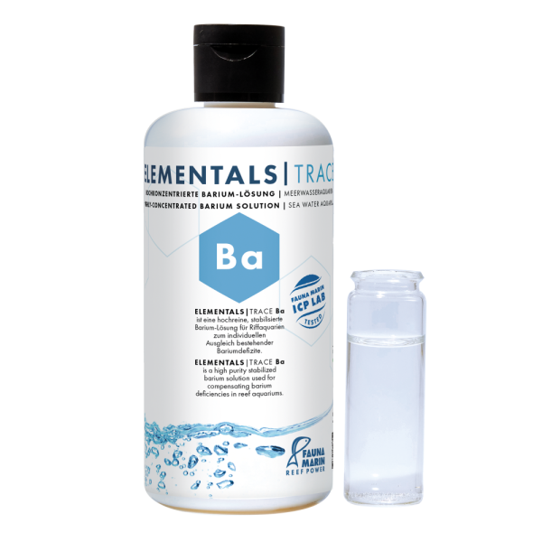 Fauna Marin Elementals Trace Ba - Barium - 250 ml