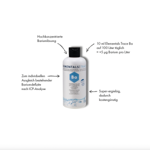 Elementals Trace Ba - Barium - 250 ml