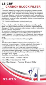 GLAMORCA Aktivkohleblockfilter