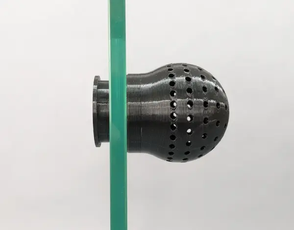 Fütterungshilfe für Pinzettfische - Futterkugel ( Schwarz )
