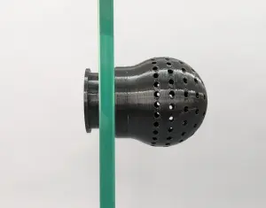 Fütterungshilfe für Pinzettfische - Futterkugel ( Schwarz )