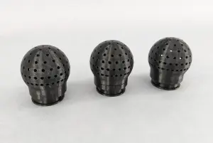 Fütterungshilfe für Pinzettfische - Futterkugel ( Schwarz )