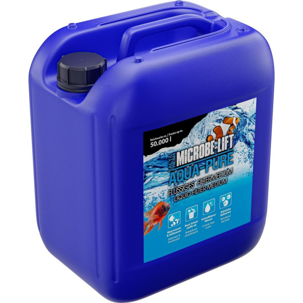 Microbe-Lift Aqua-Pure - flüssiges Filtermedium mit Bakterien (5 L.)