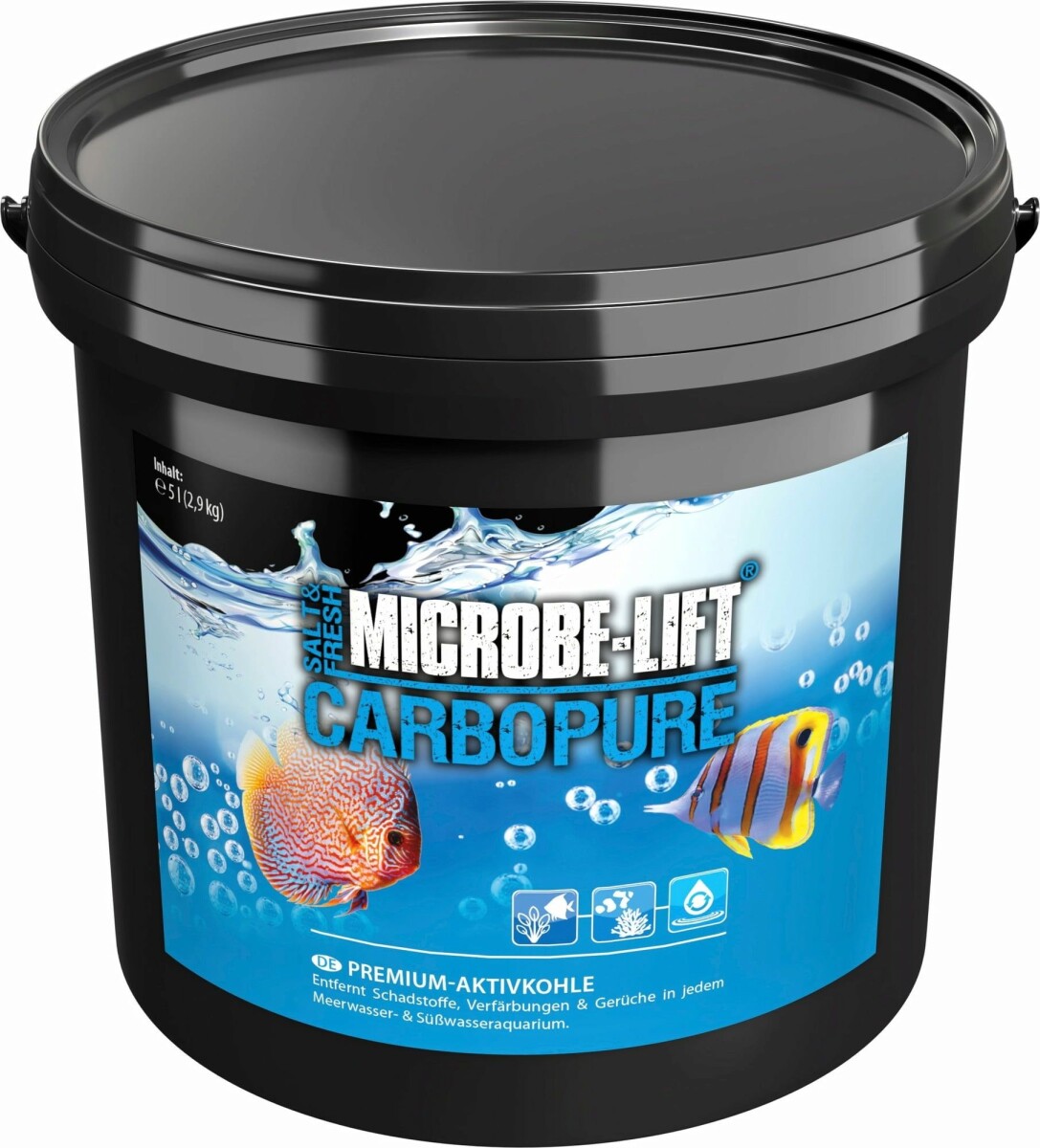 Carbopure (Aktivkohle) (2,9 kg.)