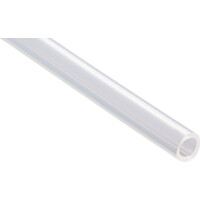 Silikonschlauch (Ozon- & CO2-fest)  4/6 mm - Farbe: Transparent - Länge: 200 m (Rolle)