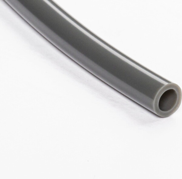 Silikonschlauch (Ozon- & CO2-fest)  4/6 mm - Farbe: Grau - Länge: 200 m (Rolle)