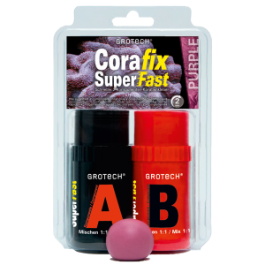 Korallenkleber CoraFix SuperFast, violett 240g / 2 min.