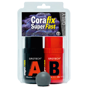 Korallenkleber CoraFix SuperFast, grau 240g / 2 min.