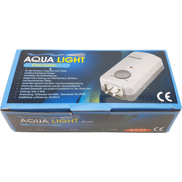 AquaLight ET25 Ozonisator 2-25mg/h