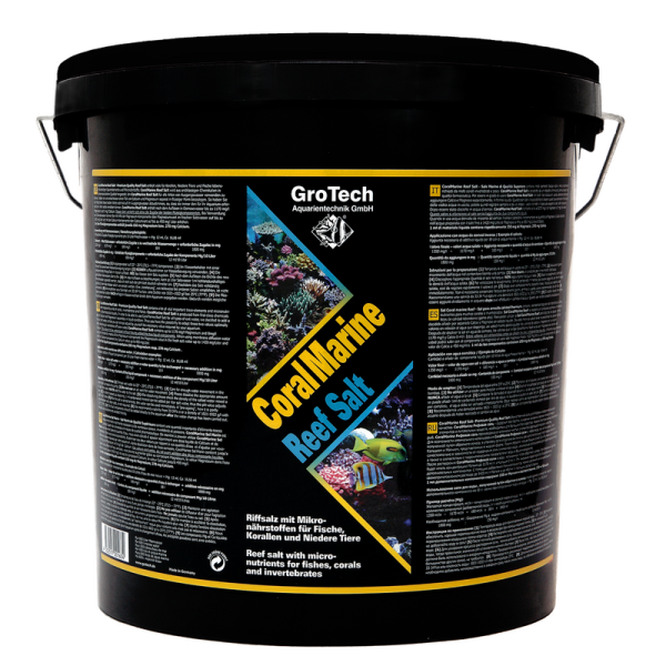 GROTECH CoralMarine ReefSalt 21kg für 600 Liter