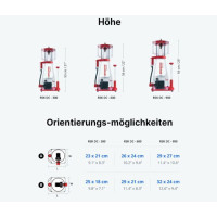 Red Sea Reefer Skimmer Abschäumer 300 mit DC Pump (Controller exklusiv)