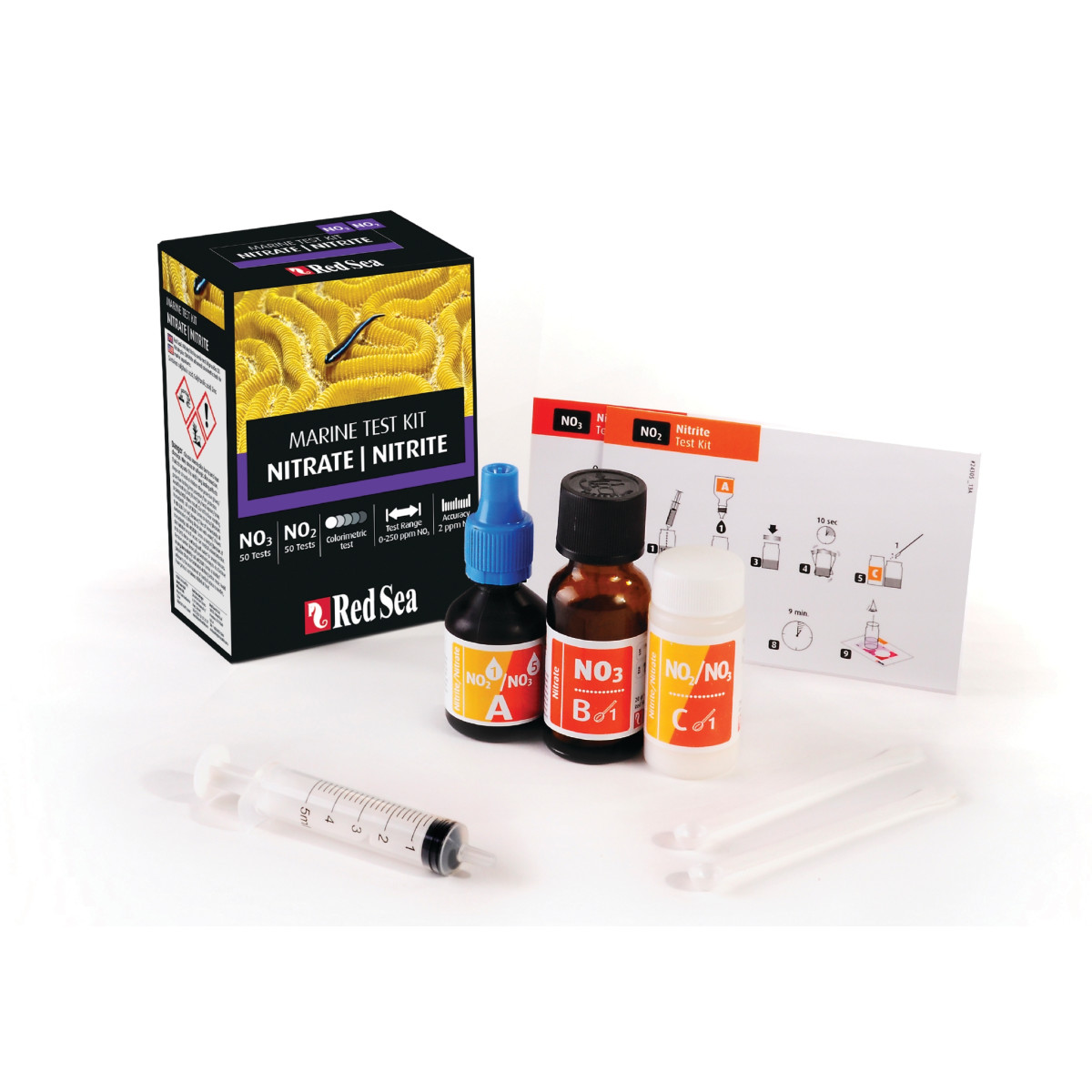 Red Sea MCP NO2/NO3 Test Kit - 60/100 Test Kits