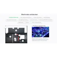 Red Sea REEFER™ 350 G2+ Deluxe System - Schwarz (incl. 2 x RL 90 & Montagehalterungen)