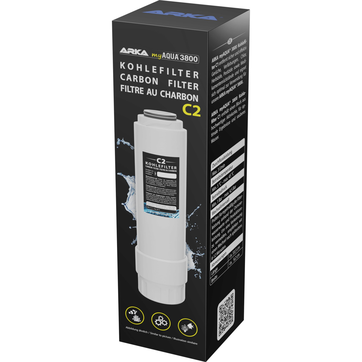 ARKA myAqua 3800® - Kohlefilter C2