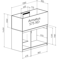 Aqua Medic Armatus XD 575 weiß