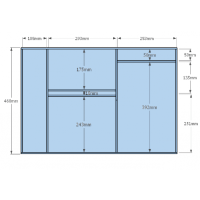 D-D Reef-Pro 900 PLATINUM OAK -  Aquariumsystem