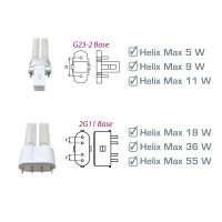 Aqua Medic Ersatzlampe UVC-Max Helix Max/Helix Max 2.0, 55 W