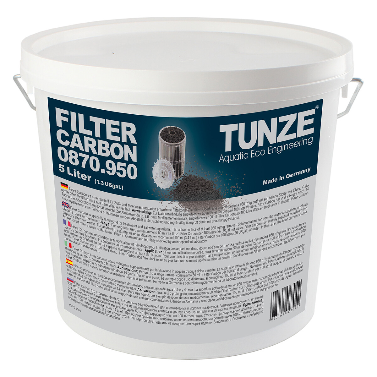 TUNZE Filter Carbon 5 Ltr. 0870.950
