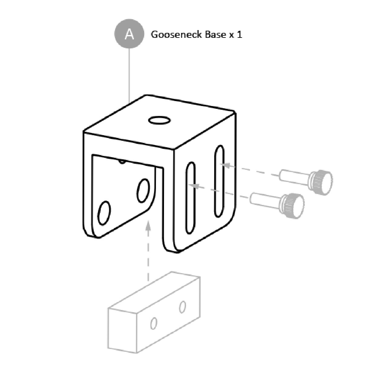 Kessil Gooseneck Base
