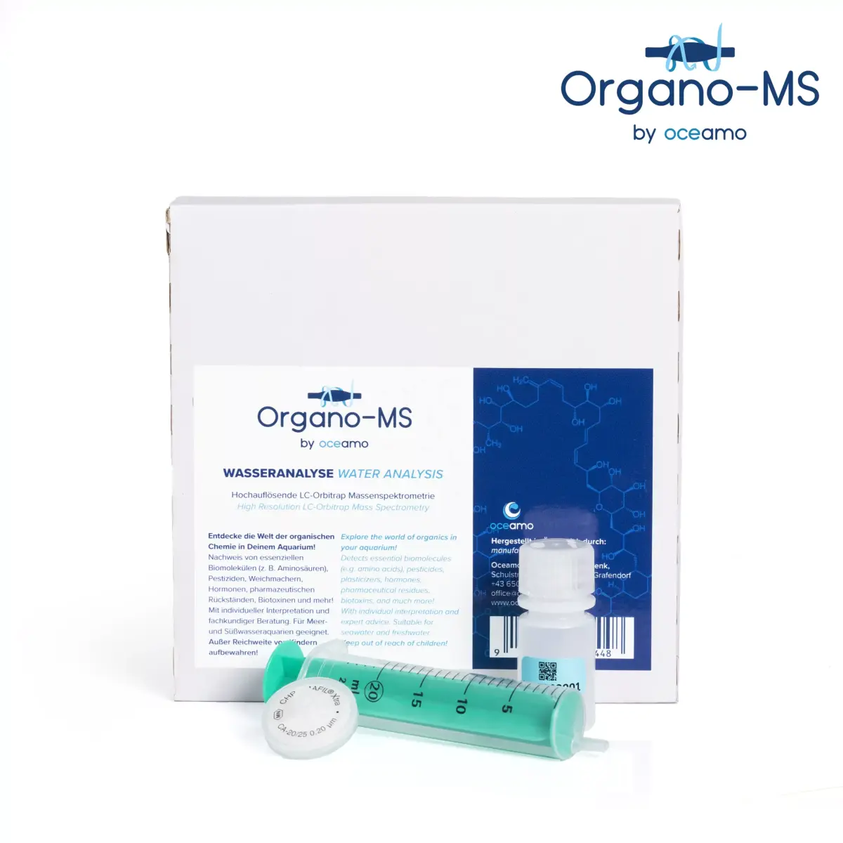 Oceamo Organo-MS Analyse box