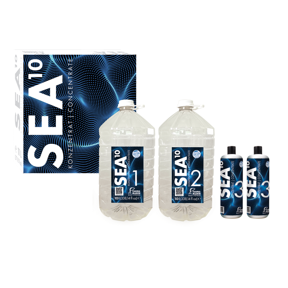 Fauna Marin SEA10 "2 x 10 L + 2 x 1 L + Free ICP"