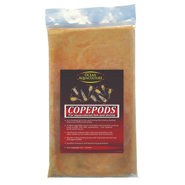 Ocean Nutrition Fresh frozen Copepods (sterile) 0,7-1,3mm 1kg