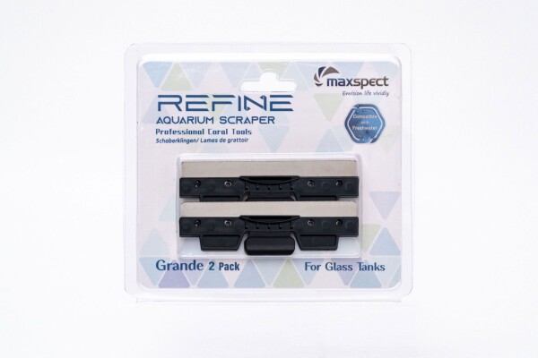 Maxspect Refine Grande Ersatzklingen aus Edelstahl