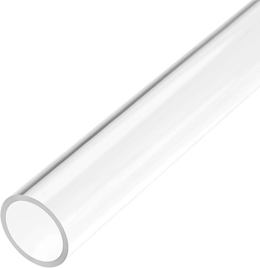Acryl Dosierpumpenrohr ø5mm - 495mm