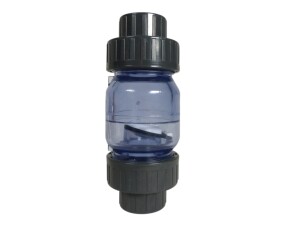 PVC Rückschlagventil Ø 32mm grau