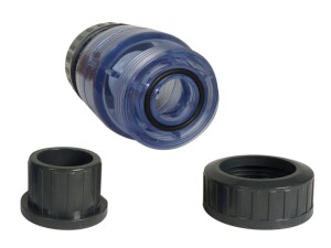 PVC Rückschlagventil Ø 32mm grau