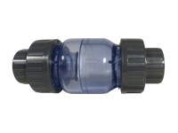 PVC Rückschlagventil Ø 32mm grau