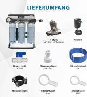 ARKA myAqua 400® - Umkehrosmoseanlage mit Druckerhöhung, bis zu 400L / Tag