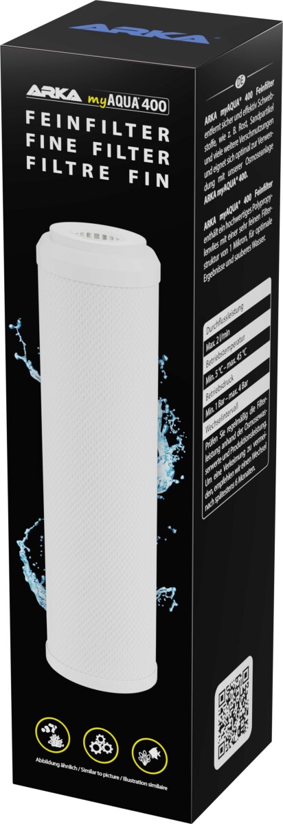 ARKA myAqua 400®- Feinfilter
