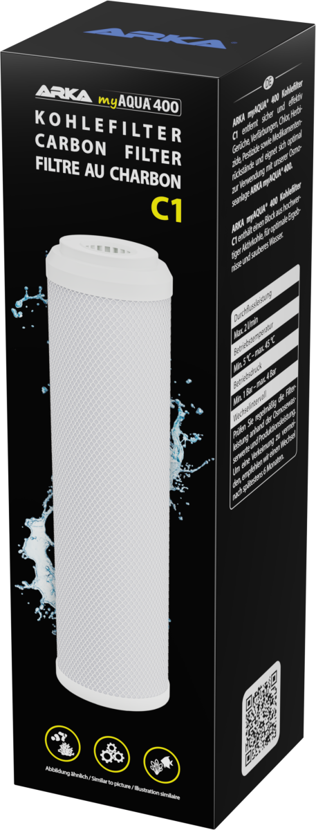ARKA myAqua 400® - Kohlefilter C1
