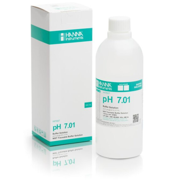 Hanna Pufferlösung pH 7,01, 500 ml Flasche