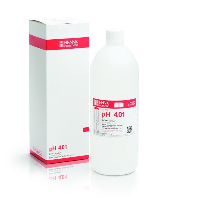 Hanna Pufferlösung pH 4,01, 500 ml Flasche