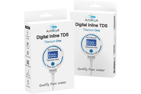AutoAqua Digital Inline TDS - Titanium ONE