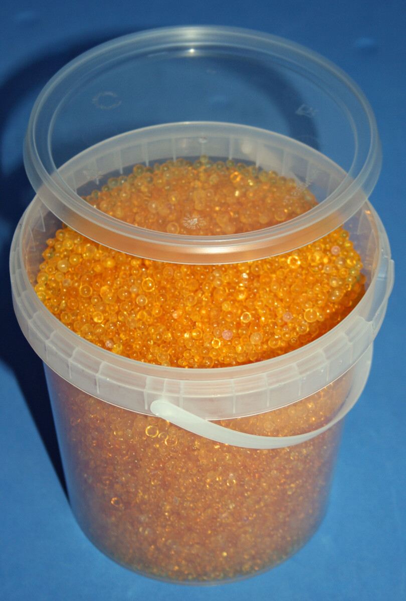 Knepo 1kg Silica Gel Orange mit Farbindikator