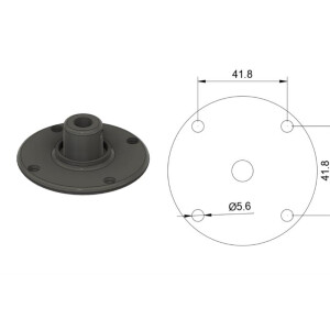 TheSilentWave Dreheinheit - Halter - Jebao SOW15/MOW16