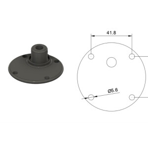 TheSilentWave Dreheinheit - Halter - Jebao SOW20