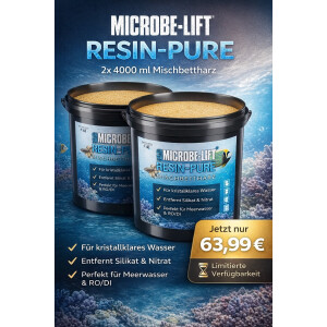 Resin-Pure - Mischbettharz (2x4000ml.) - Aktion