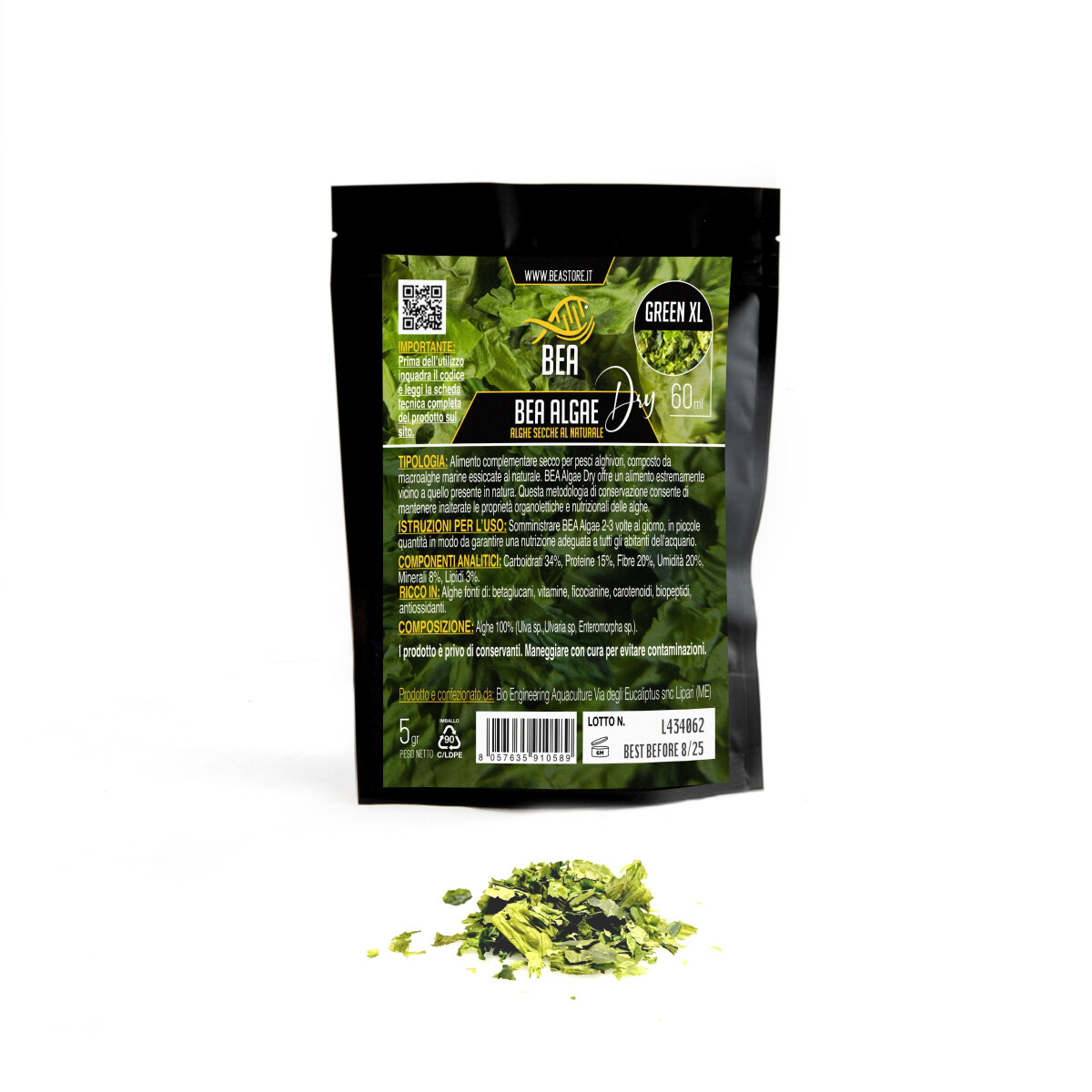 BEA Algae Dry Green – XL 60ml box