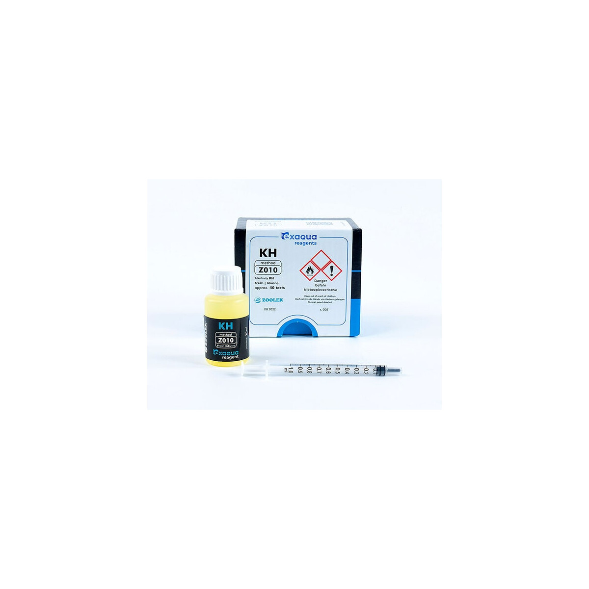 exaqua Alkalinity KH - Reagenzien zur An box