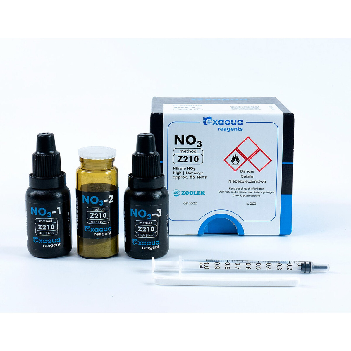 exaqua Nitrat NO3 - Reagenzien zur Analy box