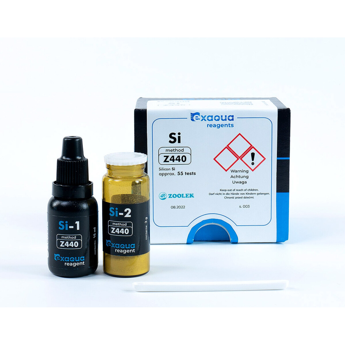 exaqua Reagenzienkit zur Bestimmung des Siliziumgehalts f&uu