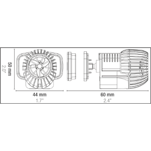 Sicce Voyager Nano 1000 Strömungspumpe2,8 W - 1000 l/h
