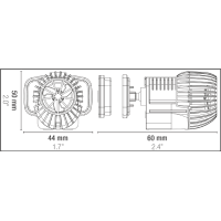 Sicce Voyager Nano 1000 Strömungspumpe2,8 W - 1000 l/h